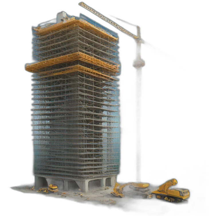 a tower in construction emoji