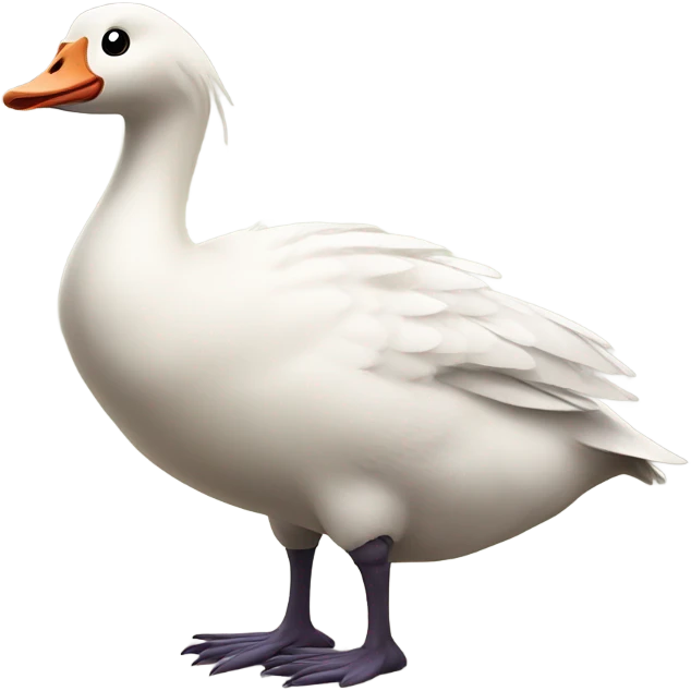 Silly goose emoji