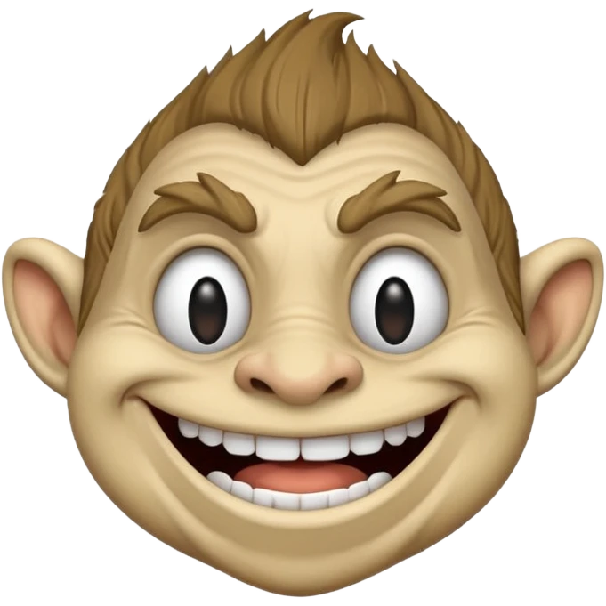 Troll face emoji