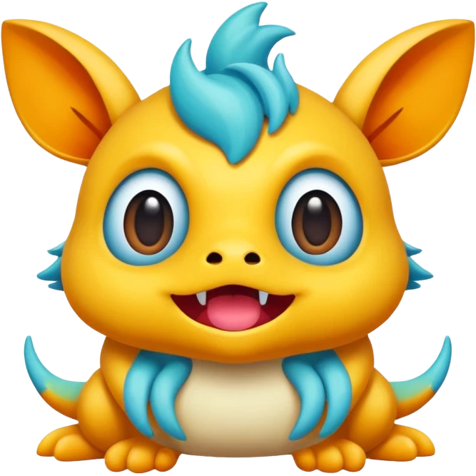 Silly Fakémon creature animal emoji