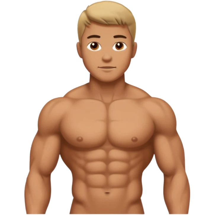 Naked male emoji