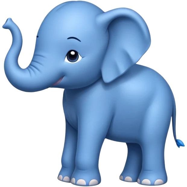 blue elephant emoji