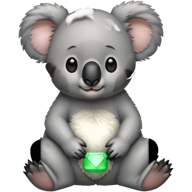 High resolution of A  koala emoji