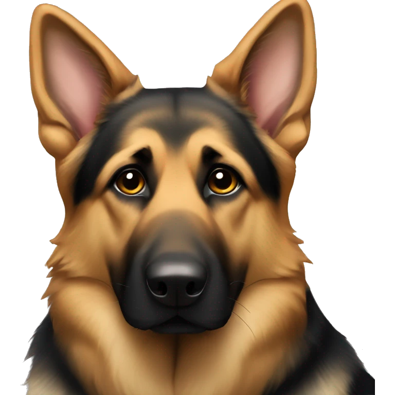 German shepherd floppy ears emoji