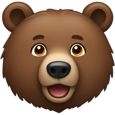 A Brown Bear emoji
