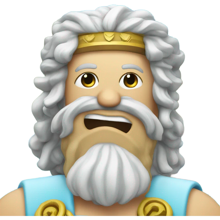 Zeus on a cruise emoji