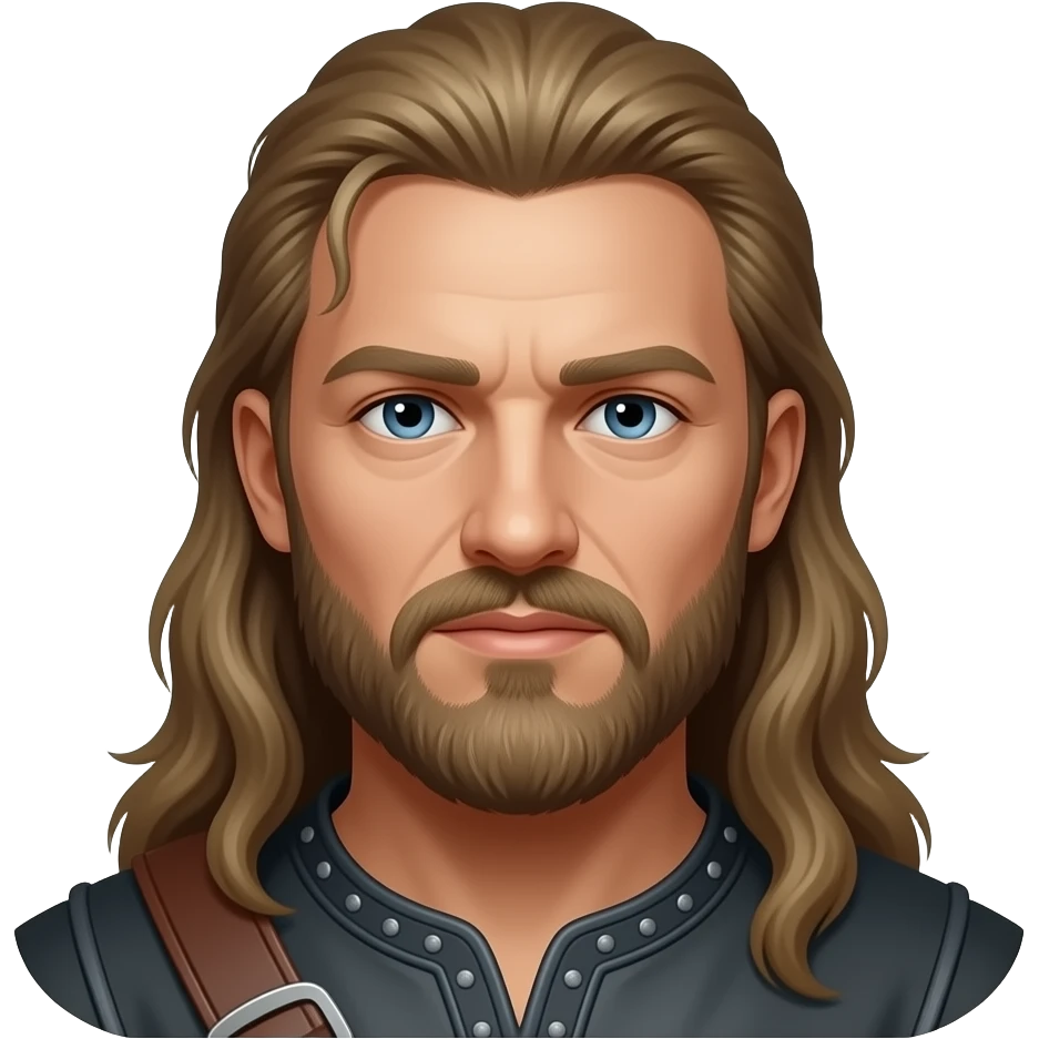 Ragnar lothbrock en emoji réaliste emoji