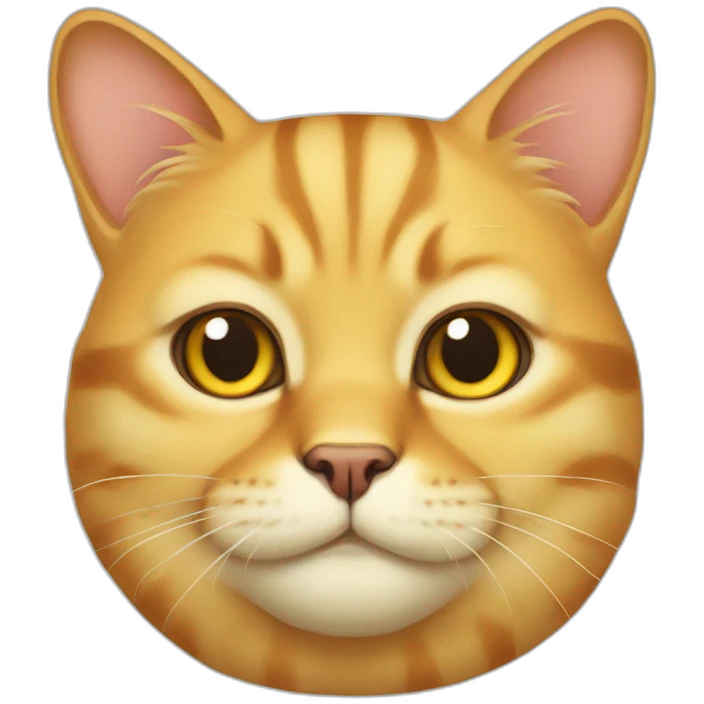 fat-golden-cat emoji