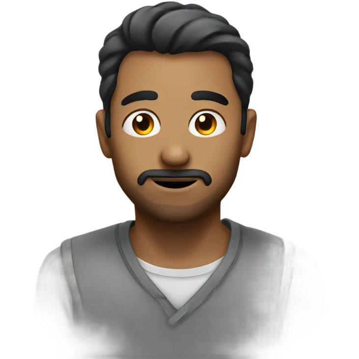 Man looking at woman emoji