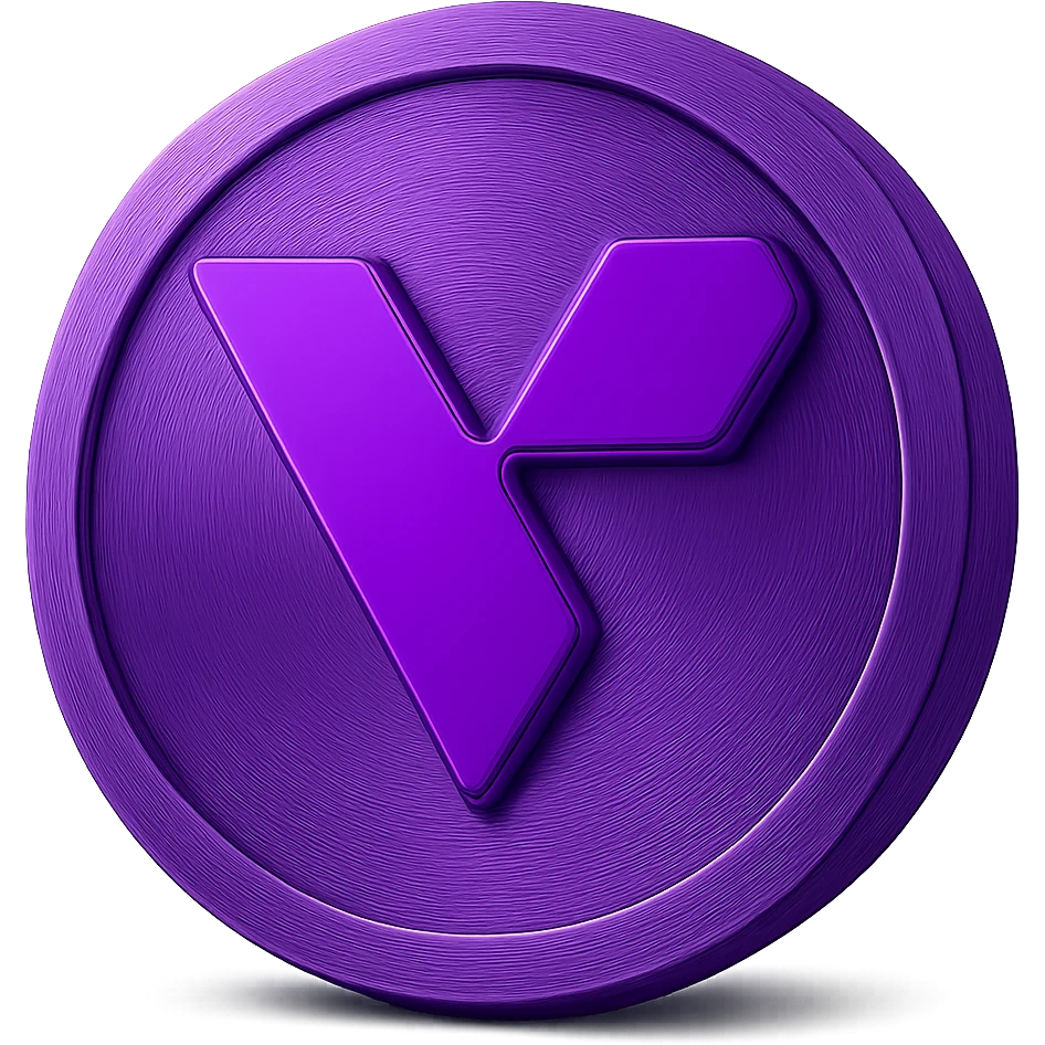 I need you to help me recreate these coing exactly as it is but just make it purple make the coin purple with transparent background please! emoji