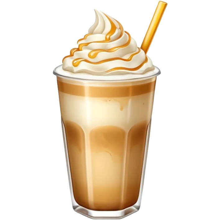 Ice latte honey salt non whip emoji