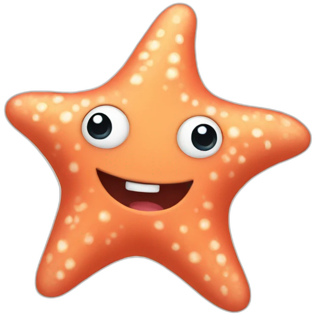 Patrick starfish  emoji