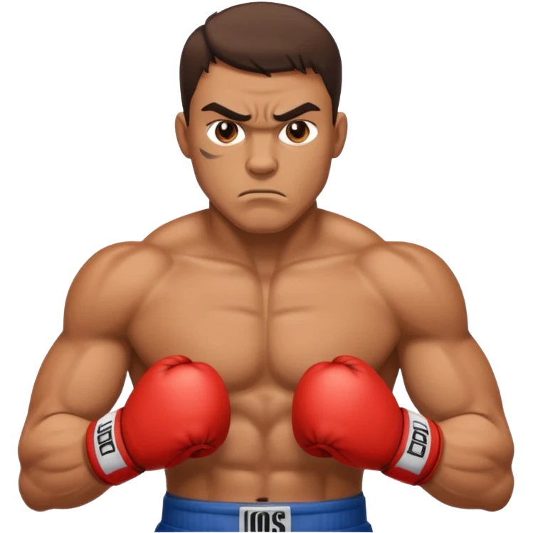  a boxer  emoji