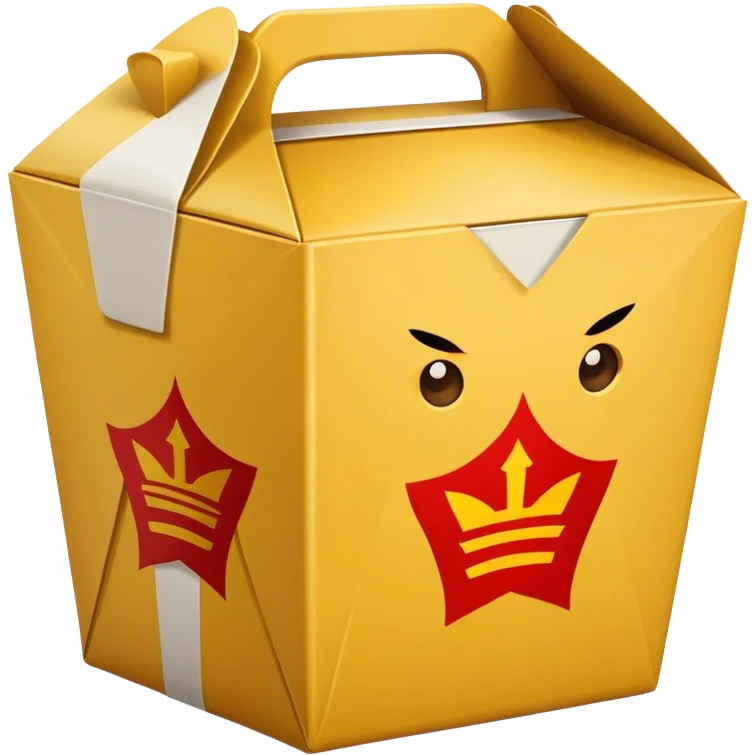Chinese takeout food boxes emoji