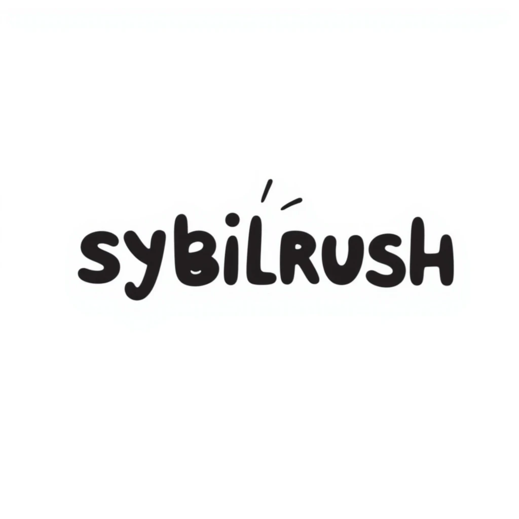 The text "SYBILRUSH" written clearly emoji
