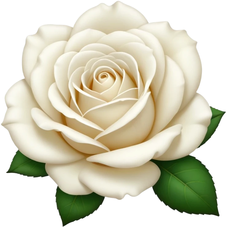White rose emoji