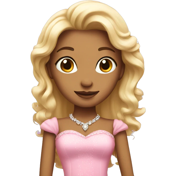 princess pink  emoji