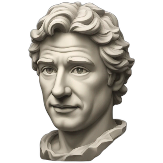 Marc aurele statue realiste emoji
