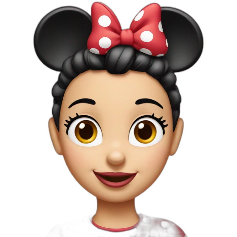 Minnie mouse emoji