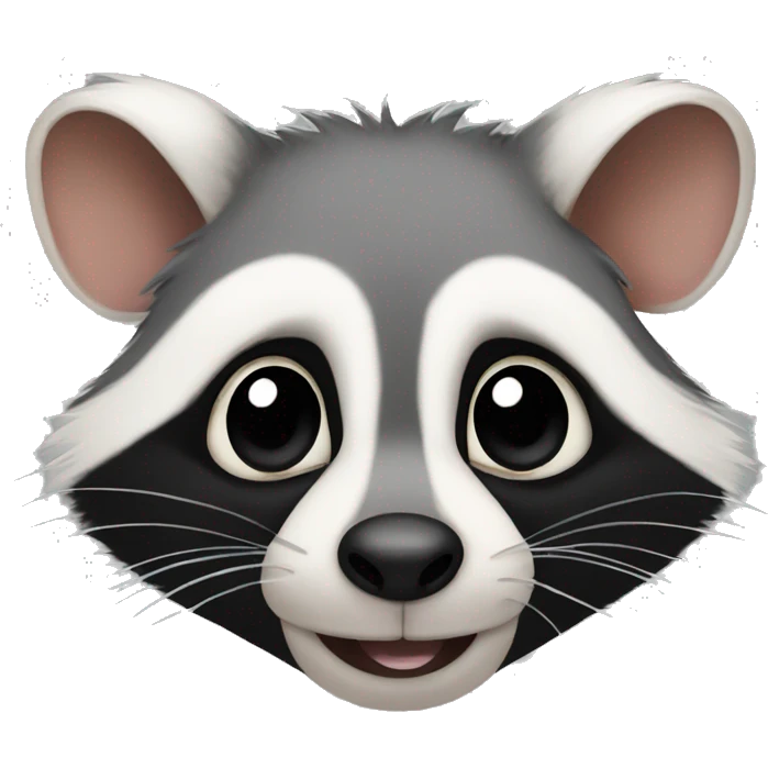 rat faced racoon emoji
