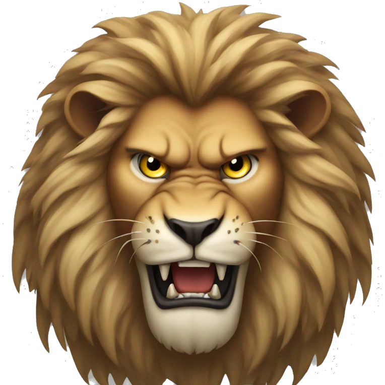 Angry Lion emoji