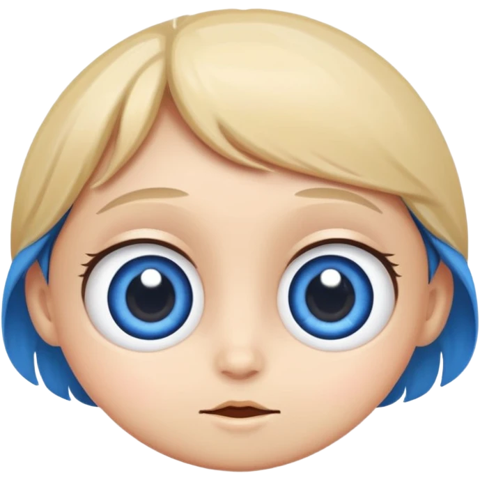 Big eyes emoji