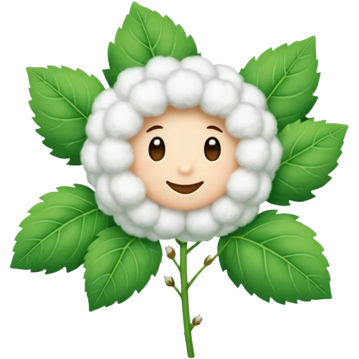 cotten plant emoji