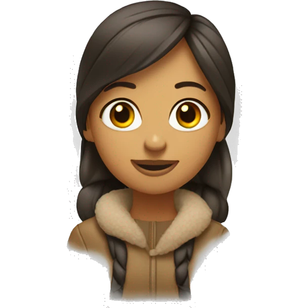 silly girl with UGG boots emoji