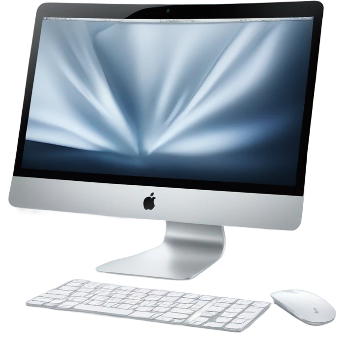 Apple iMac computer  emoji