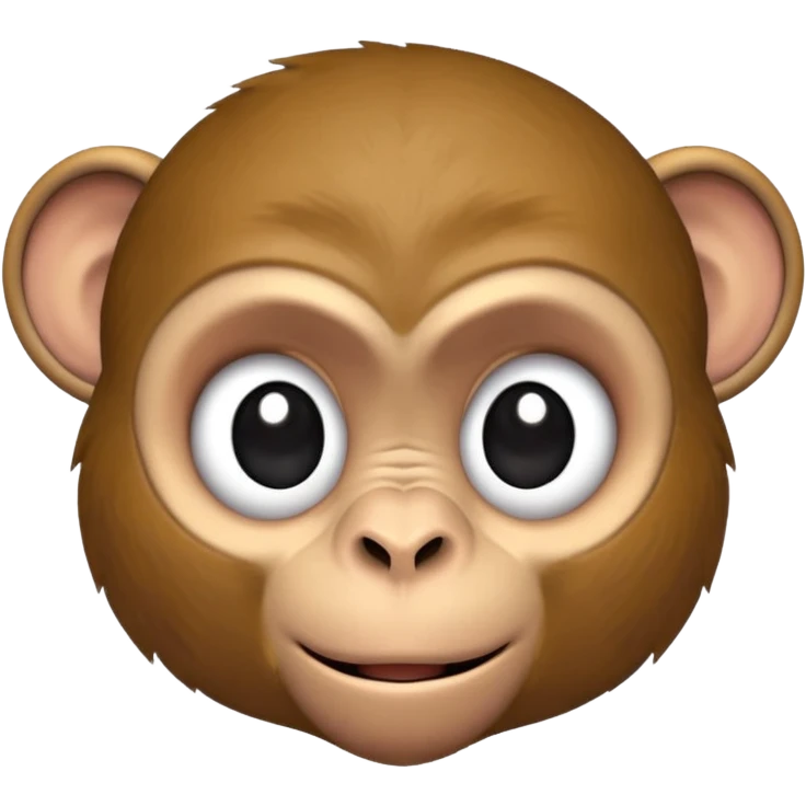 monkey with a black eye from a punch emoji