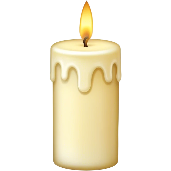 vanilla luxury candle emoji