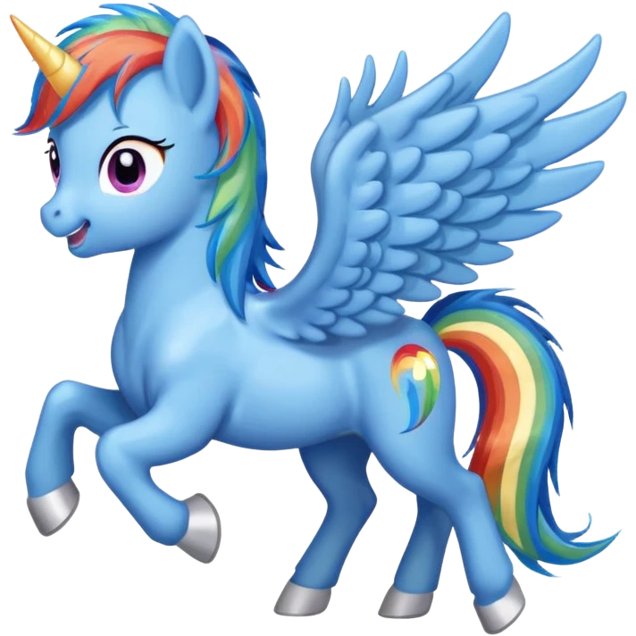 Rainbow dash emoji