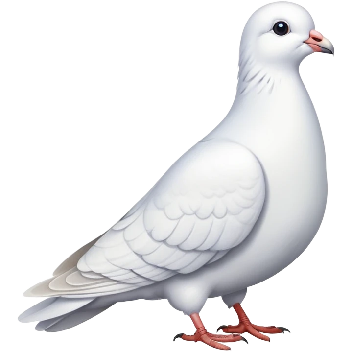 white dove pigeon emoji