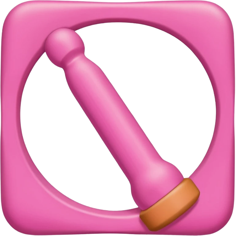 Dildo being used emoji
