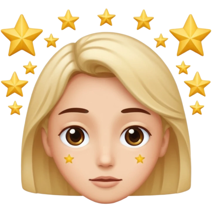 Gözleri yıldızlı emoji emoji