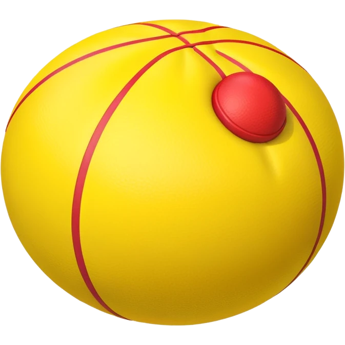 The Hopper Ball Yellow Toy emoji