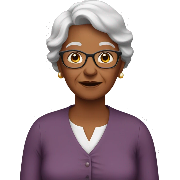 grandmother emoji