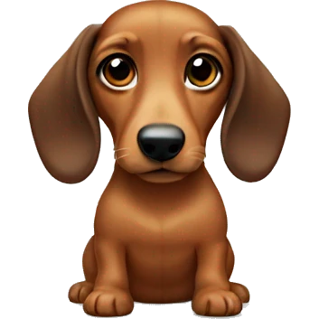 Mini daschaund  emoji