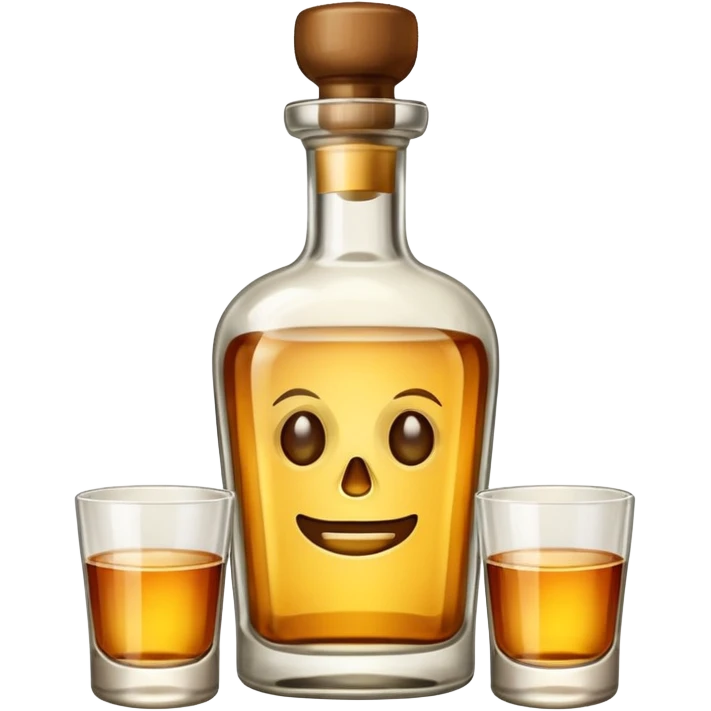 a tequila bottle  emoji