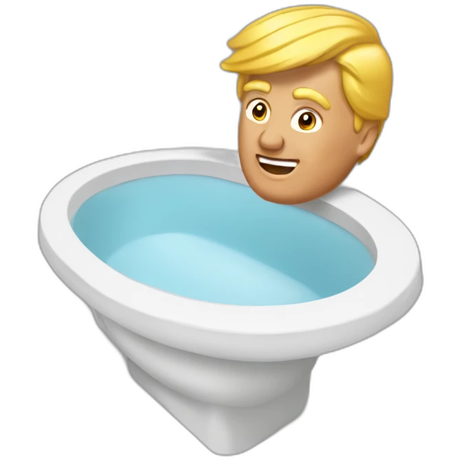 trump-baño-de-oro emoji