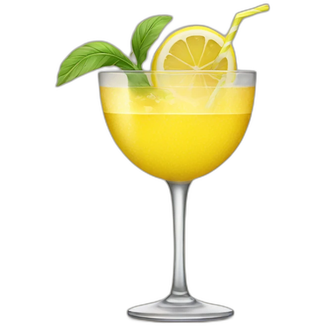Cocktail canary emoji