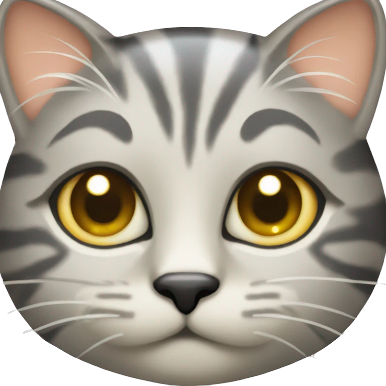 Glittery cat emoji