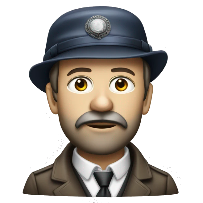 sociologist max weber wearing engine driver hat emoji