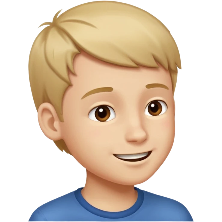 A boy showing right cheek to her mother asking for a gentle playful slap only boy no picture of mother included in emoji
Give side view of right cheek emoji