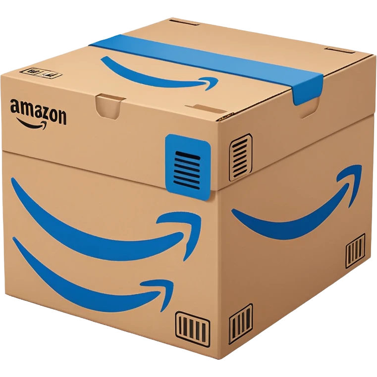 aesthetic Amazon prime box emoji