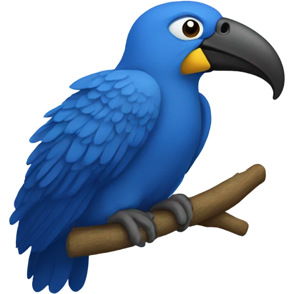 Arara azul  emoji