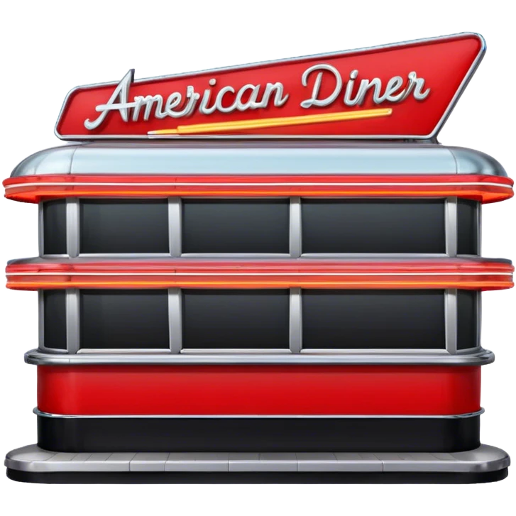 route 66 american diner emoji