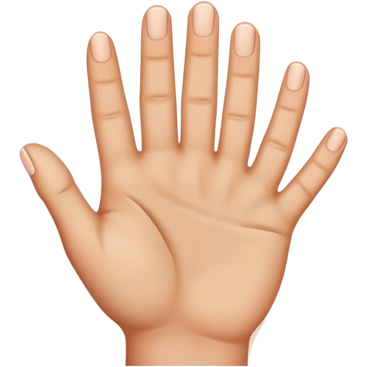 hand reverse emoji