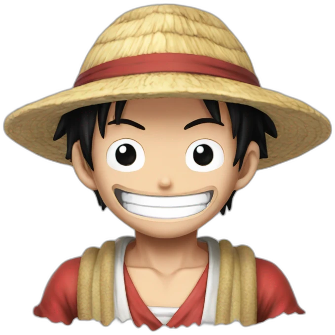 Luffy en gear 5 emoji