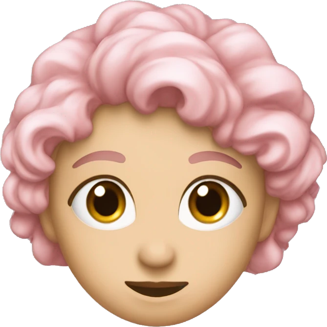 Faccina con rosa in bocca facendo l'occhiolino  emoji